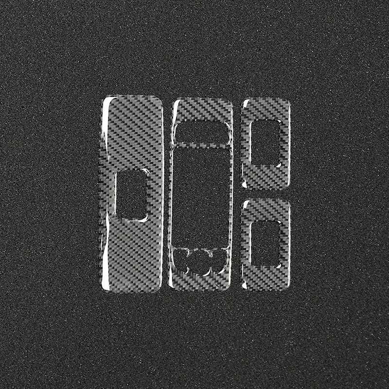 Door Window Lift Switch Panel Frame Cover Trim Interior Accessories
