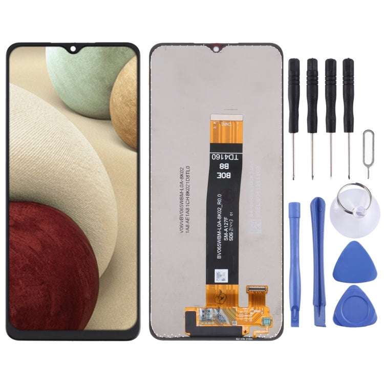 Original LCD Screen for Samsung Galaxy A12 Nacho SM-A127F with Digitizer Full Assembly