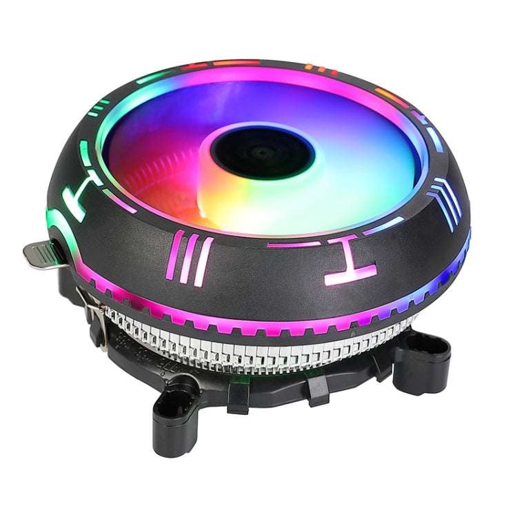 EVESKY PC CPU 115mm  RGB Cooler Fan Ventilador  for Intel LGA 1200 1150 1151 1155 1156 775 1366 A...