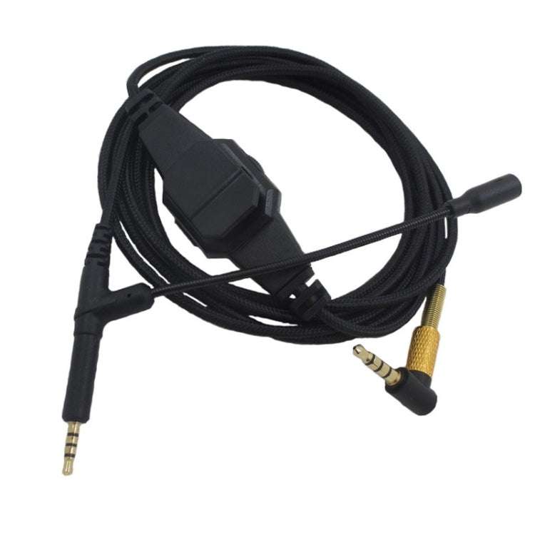 2m for BOSE 700 / QC25 / QC35 / OE2 3.5mm to 2.5mm Gaming Headset Audio Cable(Black)