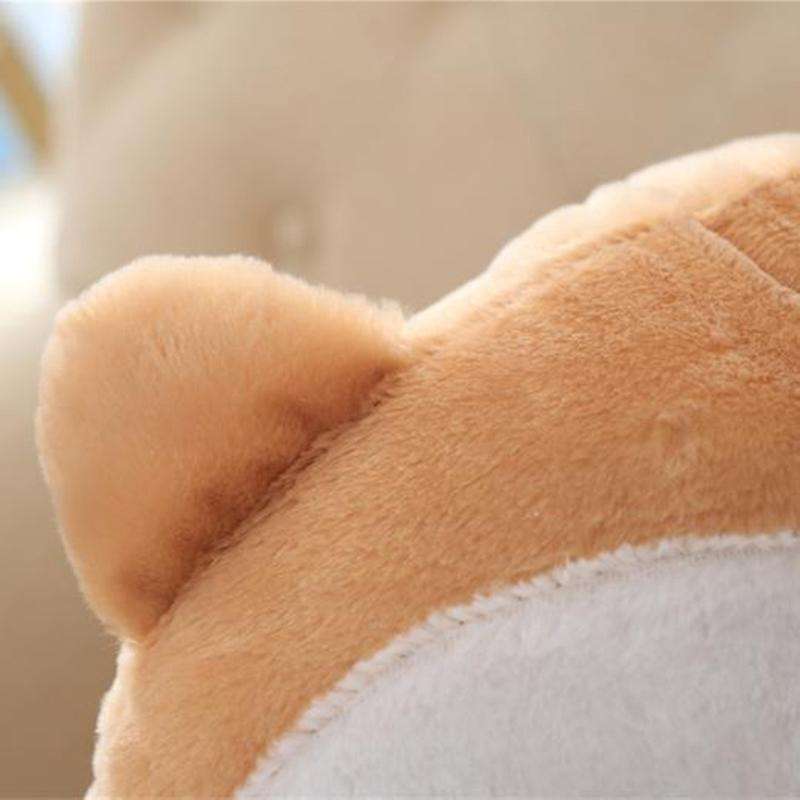 Novelty Corgi Bottom Car Seat Neck Pillow Cushion Plush