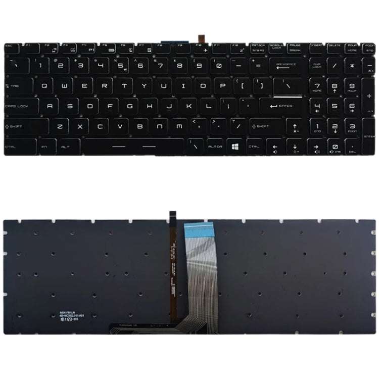 US Version Keyboard with Backlight for MSI GT62 GT72 GE62 GE72 GS60 GS70 GL62 GL72 GP62 GT72S GP7...