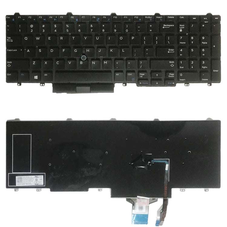 US Version Keyboard for Dell Latitude E5550 5570 5580 5590 Precision 3510 3520 3530 7510 7520 753...