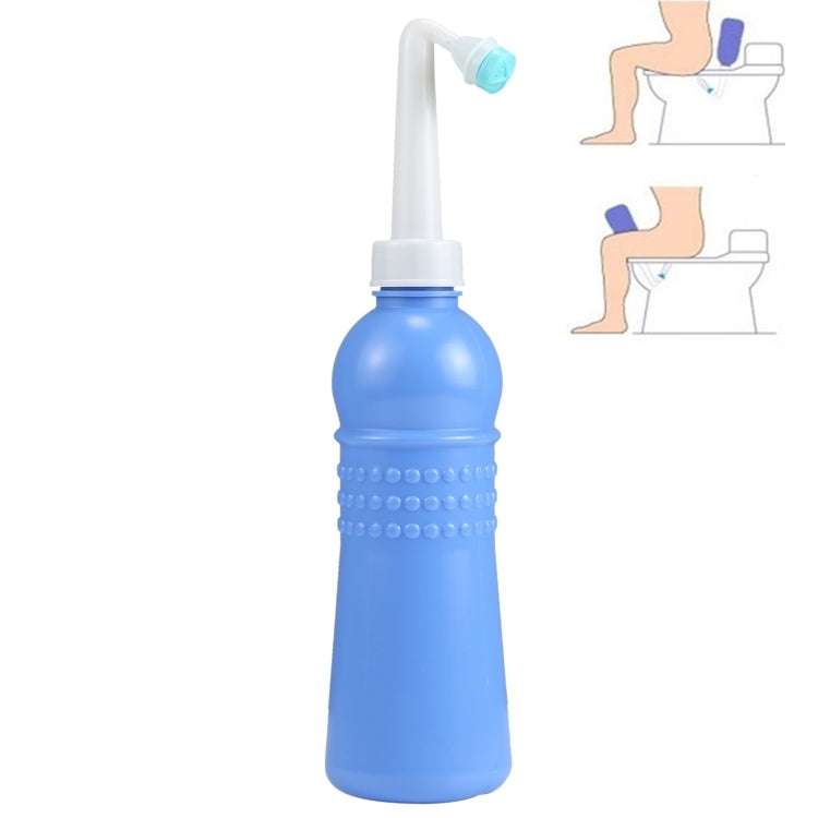 MDT-002 500ml Portable Handheld Travel Bidet Women Vaginal Washing Sprayer(Dark Blue)