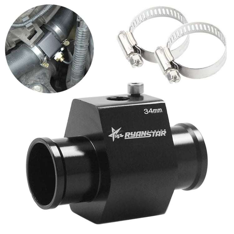 RYANSTAR RACING Car Water Temperature Meter Temperature Gauge Joint Pipe Radiator Sensor Adaptor ...