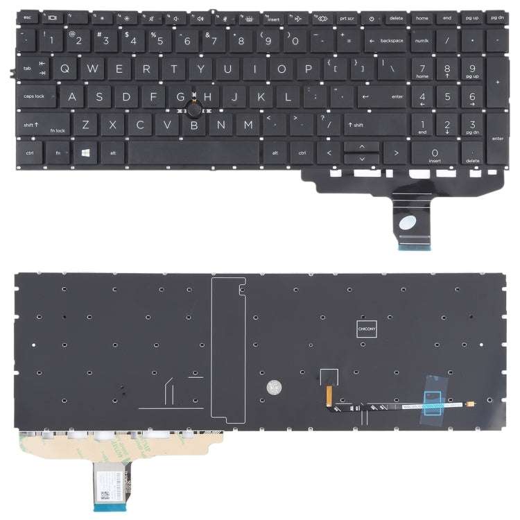 US Version Keyboard with Pointing for HP ELITEBOOK 850 G7 G8 845 G7 G8 855 G7 G8