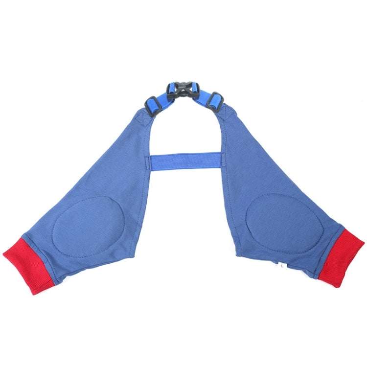 Pet Knee Pads Breathable Dog Elbow Brace Front Leg Brace, Size: XL(Blue Red)