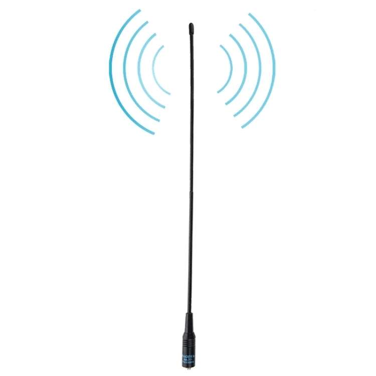 NAGOYA NA-771 144/430MHz Dual Band Flexible Spring Whip SMA-F Handheld Radio Antenna for Walkie T...