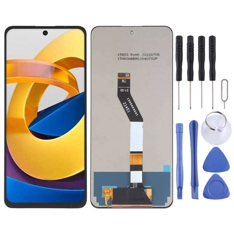 TFT LCD Screen and Digitizer Full Assembly for Xiaomi Redmi Note 11 China/Poco M4 Pro 5G/Redmi No...