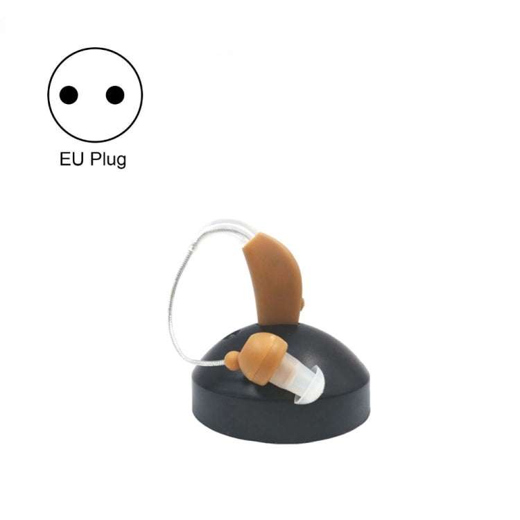 Rechargeable Hearing Aids Hearing Aids for The Elderly, Specification: EU Plug