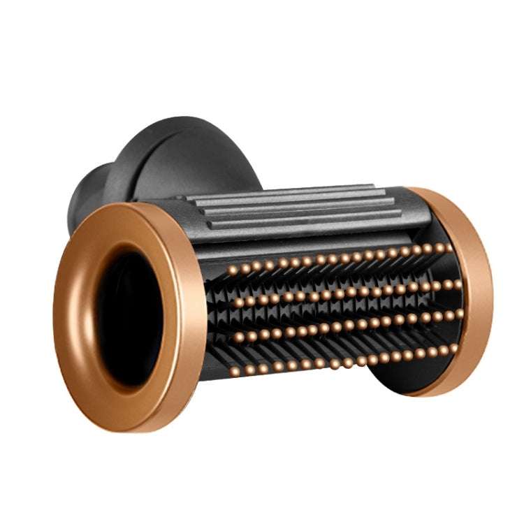 for Dyson Hair Dryer Nozzle Smooth Flyaway Attachment(Copper Nickel Color)