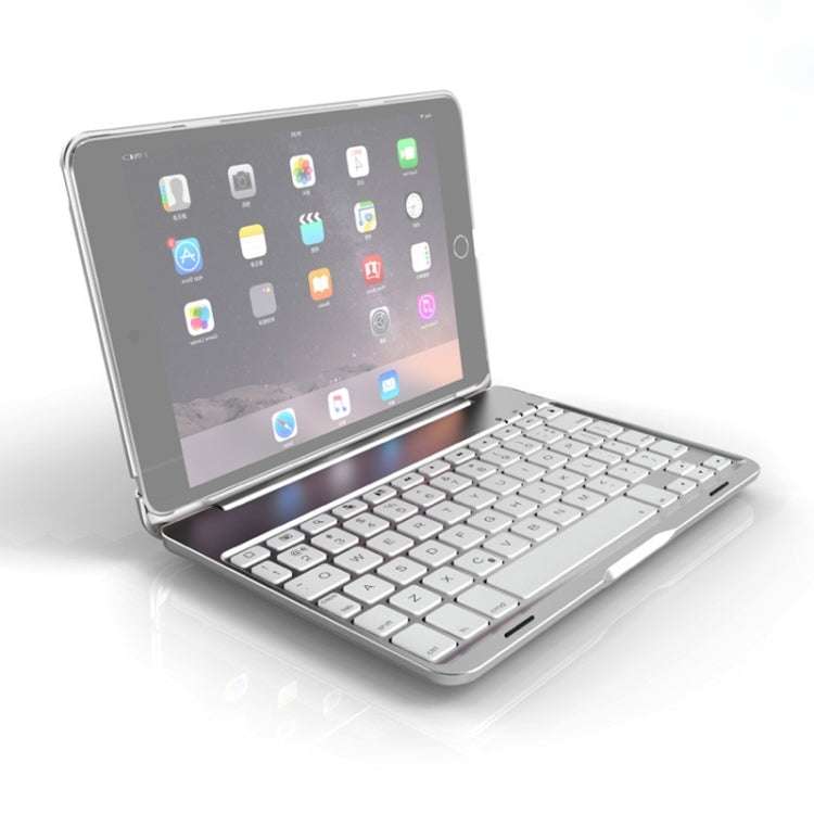 F8SM+ Laptop Version Colorful Backlit Aluminum Alloy Bluetooth Keyboard Tablet Case for iPad mini...