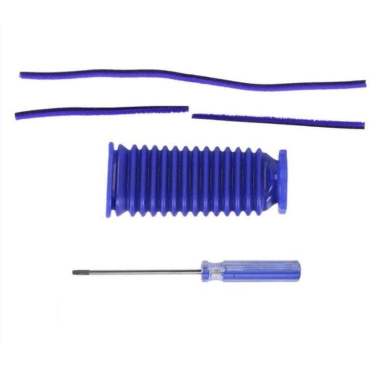 3 in 1 Velvet Strip Hose Soft Velvet Floor Brush Hose Strips for Dyson V7 / V8 / V10 / V11