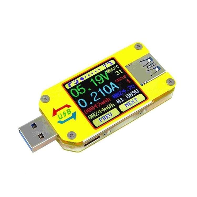 USB 3.0 Color Display Screen Tester Voltage-current Measurement Type-C Meter, Support Android APP...