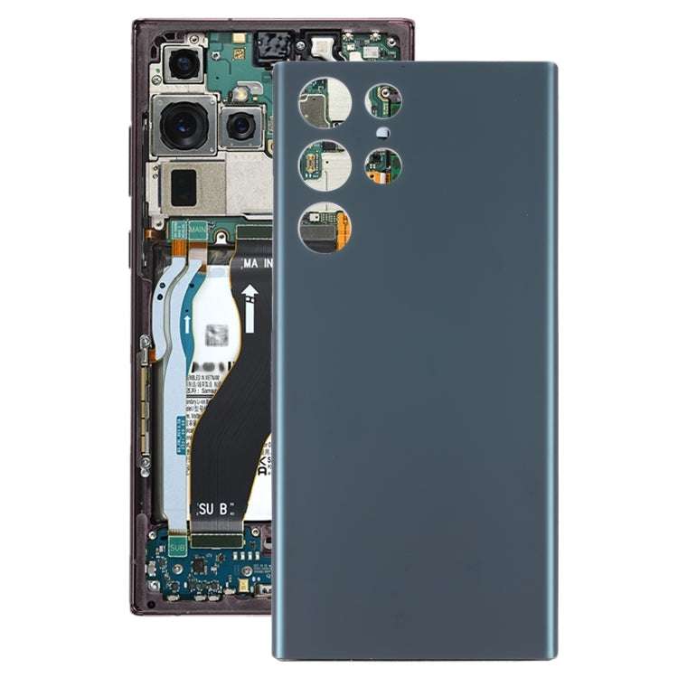 for Samsung Galaxy S22 Ultra Battery Back Cover (Green)