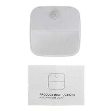110-220V EU Plug Motion Sensor Night Light Auto Turn On/Off Human Movement Sensing Lamp