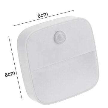 110-220V EU Plug Motion Sensor Night Light Auto Turn On/Off Human Movement Sensing Lamp