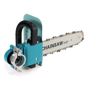 11.5" Chain Saw Bracket + Chain Suitable for 100/125mm Angle Grinder