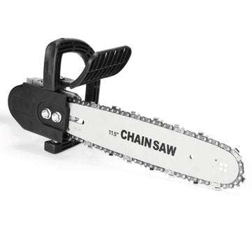 11.5 Inch Chainsaw Bracket Woodworking Tool Change 100 Angle Grinder Into Chain Saw