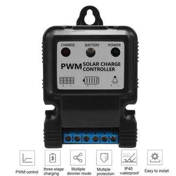 11.1V 5A PWM Solar Power Controller Intelligent Multiple Protection Controller
