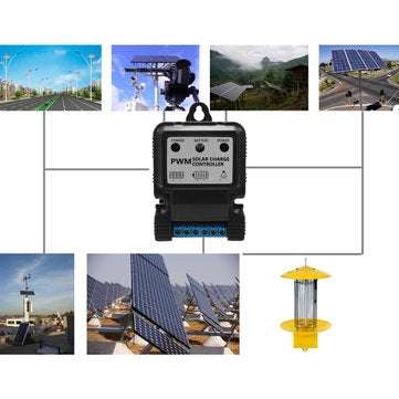 11.1V 5A PWM Solar Power Controller Intelligent Multiple Protection Controller