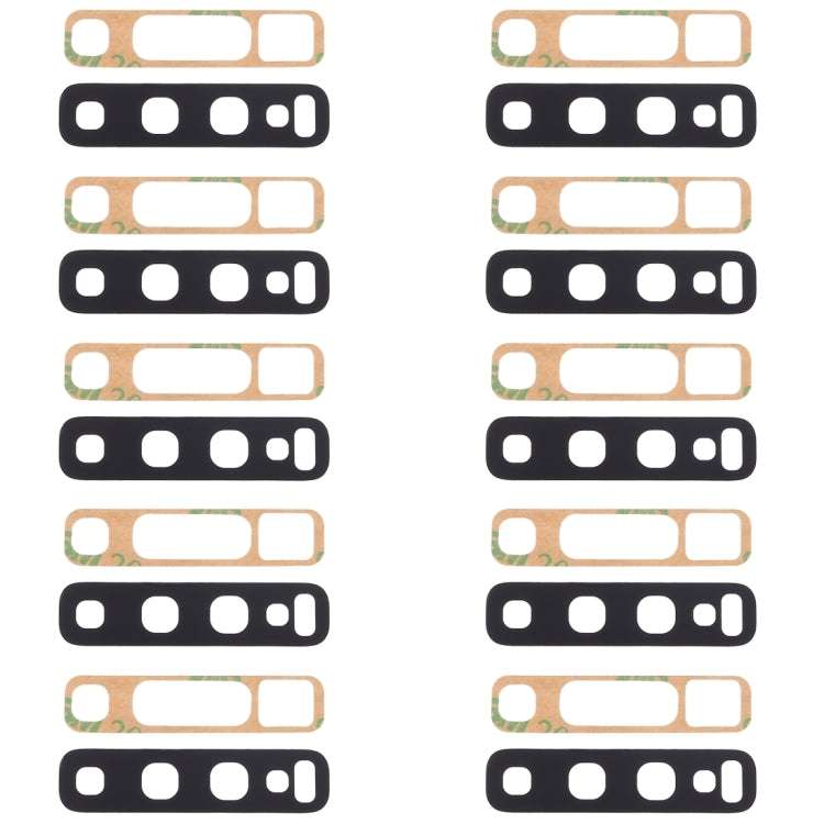 for Galaxy S10 10pcs Back Camera Lens & Adhesive