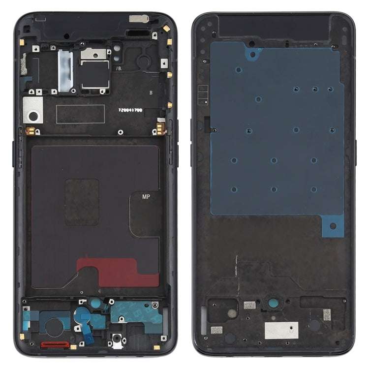 for OPPO Reno 5G/Reno 4G PCAM00 PCAT00 CPH1917 CPH1921 Front Housing LCD Frame Bezel Plate (Black)
