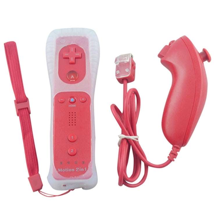 for Switch Wii Wireless GamePad Remote Controle(Red)