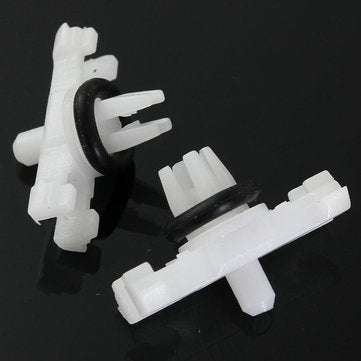 10xCar Roof Rain Gutter Moulding Trims Fastener Clips For BMW E46
