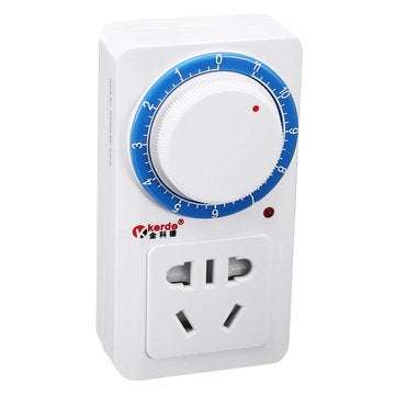 11 Hours Time Countdown Mechanical Wall Plug Switch Aquarium Fish Tank Water Pump Light Timer Switch