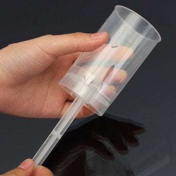 10X Plastic Push Up Cake Containers Lids Shooters For Wedding Birthday Party Cream Piping Bag