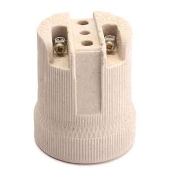 10x E27 Porcelain Ceramic Lamp Holder Socket For Vivarium Basking Heat Lamp