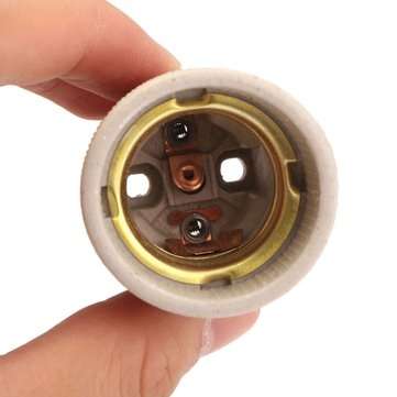 10x E27 Porcelain Ceramic Lamp Holder Socket For Vivarium Basking Heat Lamp