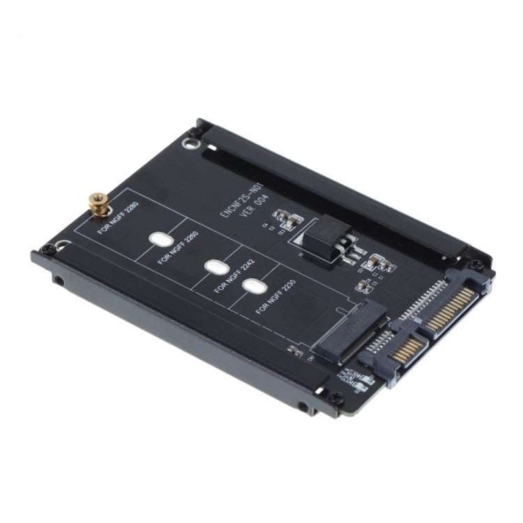 Metal Case CYB + M Socket 2 M.2 NGFF (SATA) SSD to 2.5 SATA Adapter for 2230/2242/2260/2280mm M2 ...