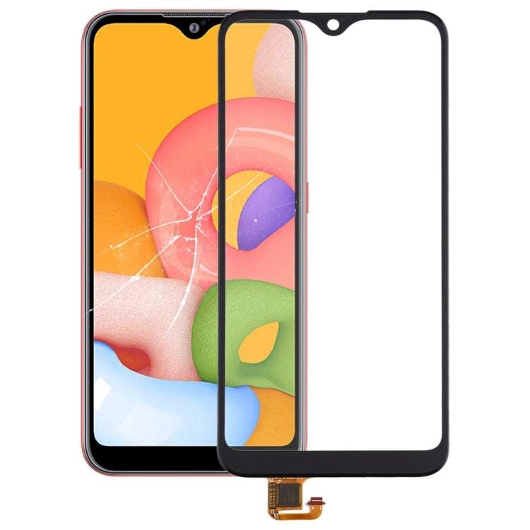 for Galaxy A01 / A21 Touch Panel (Black)