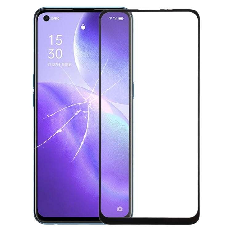 for OPPO Reno5 Front Screen Outer Glass Lens with OCA Optically Clear Adhesive