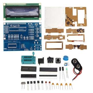 Transistor Tester Kit Resistance and Capacitance Transistor Electronic Measurement DIY Kit Practice