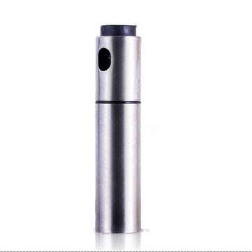 Stainless Steel Oiler Oil Spray Refillable Bottles Fuel Injector Sprayer Pot Gravy Boats Kitchen Too
