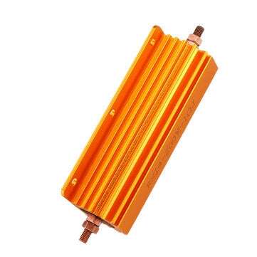 RX24 200W 1R Resistor Gold Aluminum Shell Resistor for Power Supply Sensor Stage Audio