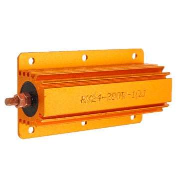 RX24 200W 1R Resistor Gold Aluminum Shell Resistor for Power Supply Sensor Stage Audio