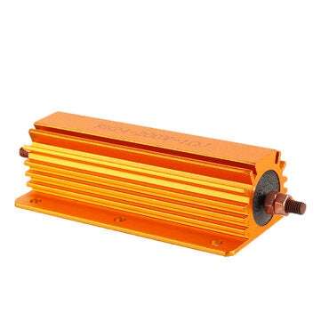 RX24 200W 1R Resistor Gold Aluminum Shell Resistor for Power Supply Sensor Stage Audio