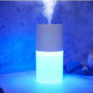 Qualitell USB Portable Humidifier Mini Desktop Humidifier Night Light