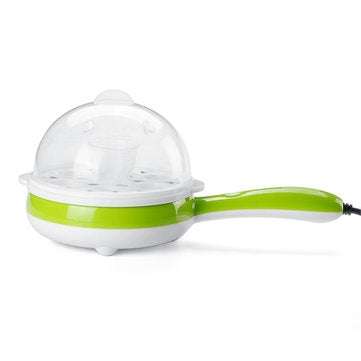 Stainless Steel Mini Egg Boiler Electric Pot Pan Cooker Stew Cooking Frying Pan