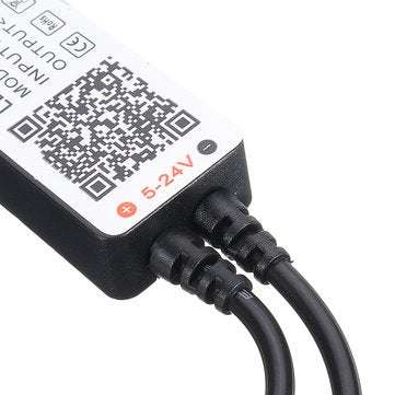 Smart WiFi 5Pin RGBW LED Strip Controller+32Keys Remote Control Work With Amazon Alexa Google Assist