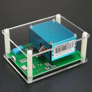 PM1.0 PM2.5 PM10 Detector Module Air Quality Dust Sensor Tester with 2.8 Inch LCD Display for Monito