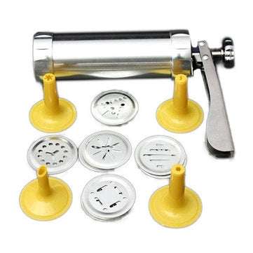 Stainless Steel Non-Stick Cookie Press  Set Include 22 Shapes & 4 Decorating Tips