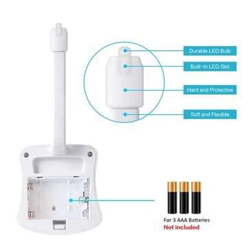 Night Light WC Toilet Light PIR Sensor Toilet Seat Night Lights Intelligent Motion Sensor Bathroom L