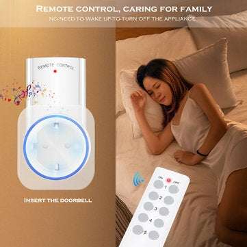 SMATRUL 433mhz Wireless Remote Control Smart WiFi Socket Wall Programmable Electrical EU Plug Outlet