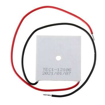 TEC1-12106 12V 6A with Hole Semiconductor Refrigeration Sheet Installation Hole Cold Storage Experim