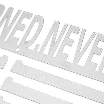 Stainless Steel Medal Hanger Holder Sports Medals Display Rack Hook Shelf